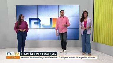 RJ Inter TV 1ª Edição Governo do estado lança benefício de R 3 mil