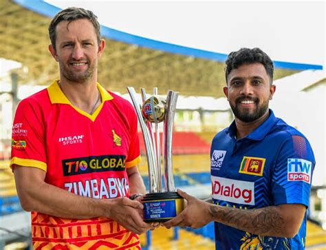 Sri Lanka Vs Zimbabwe ODI Head To Head Records Stats SL Vs ZIM 1st