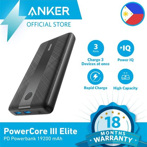 Anker Powercore Iii Elite Pd Powerbank Portable Charger