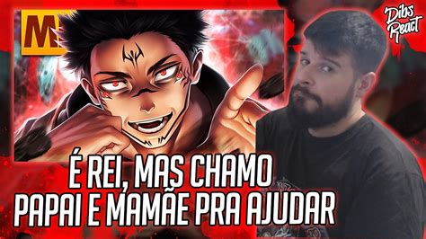 Tipo Sukuna Jujutsu Kaisen O Rei da Maldição Prod Sid MHRAP