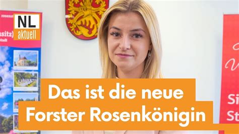 Forst Rosenk Nigin Joanna Stellt Sich Vor Spricht Ber Amtszeit