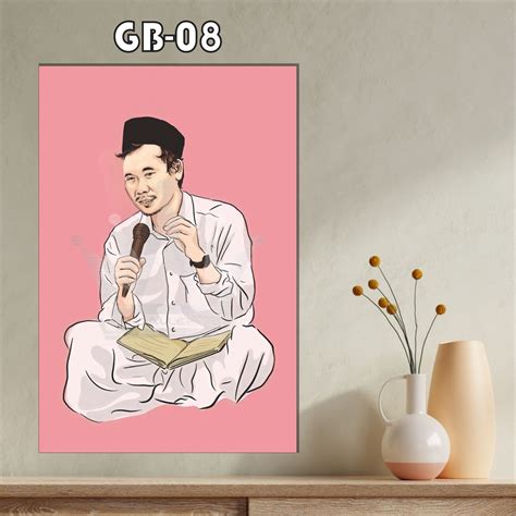 Jual Poster Gus Baha Poster Ulama Dan Habaib Foto Ulama Foto