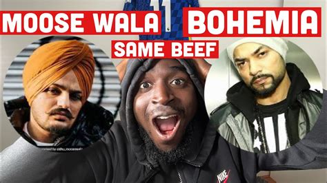 Sidhu Moose Wala X Bohemia Same Beef Reaction Youtube