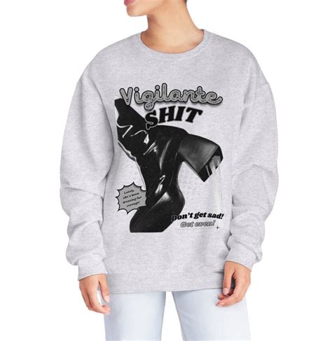 Vigilante Shit Taylor Swift Inspired Merch Unisex Crewneck Sweatshirt