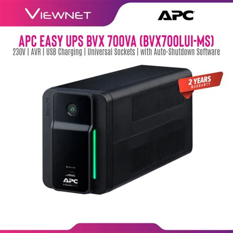 Apc Bvx Lui Ms Easy Ups Bvx Va With V Avr Usb Charging