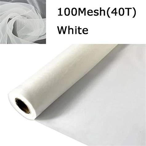 Silk Screen Printing Fabric Mesh 3 Yards 127 Meters Screen Printing Mesh Wide High Tension Mesh