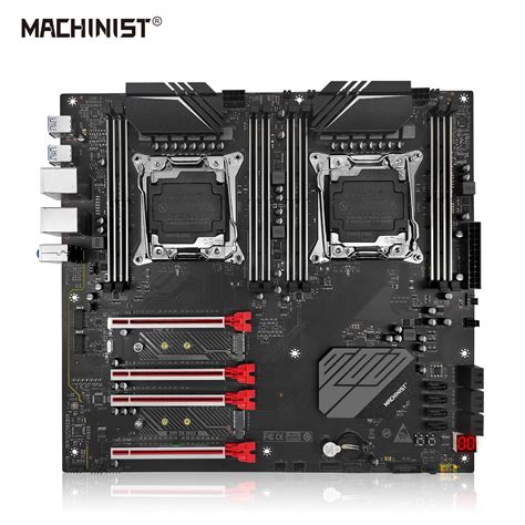 MACHINIST X99 듀얼 CPU 마더보드, 듀얼 제온 프로세서 및 듀얼 M.2 슬롯 8 DDR4 RAM X99 D8 MAX ...