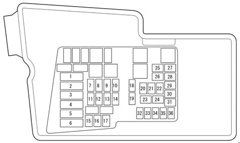 Mazda CX 7 2009 2012 Fuse Box Diagram Auto Genius