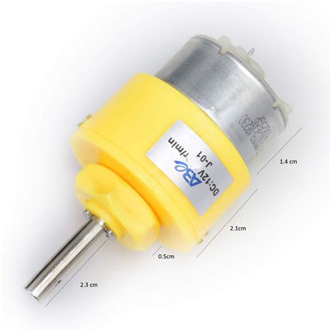 Gear Motor Dc 12v 30 Rpm High Torque Electric Micro Speed Geared Motor