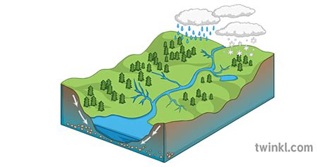 Sections Of A River