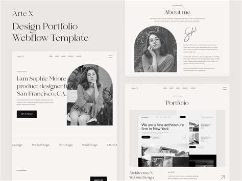 Arte X Portfolio Html Responsive Website Template