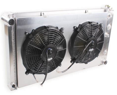 3 Row Radiator W 12 Fans Shroud For 1971 1979 Chevy Caprice Impala