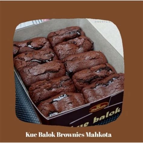 Jual Kue Balok Brownies Mahkota Indonesia Shopee Indonesia