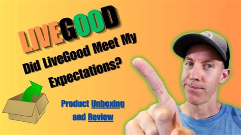 Livegood Product Review Unboxing My New Product Order Any Good