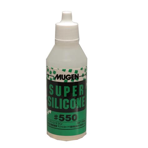 Mugen Seiki Super Silicone Shock Oil 50ml 550cst Mugb0333a