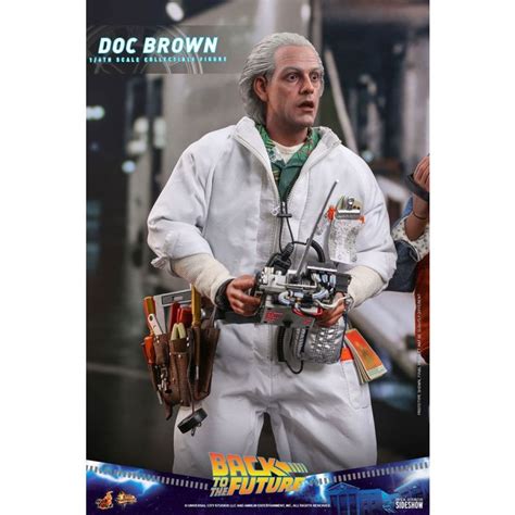 Doc Brown Scale Figure Hot Toys NerdUP Collectibles