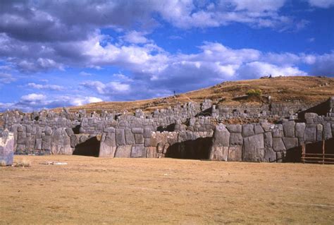 View Of The Sacsayhuaman Fortress Inca Ruins In Cusco Or Cuzco Peru