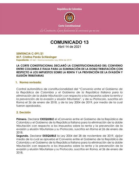 Corte Constitucional On Twitter LaCorteInforma L CConstitucional