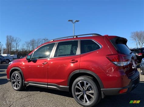 2021 Crimson Red Pearl Subaru Forester 2 5i Limited 141194597 Photo 4