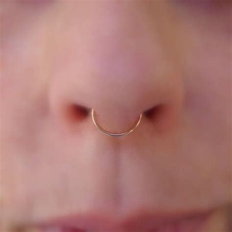 Septum Piercing Ring Hoop