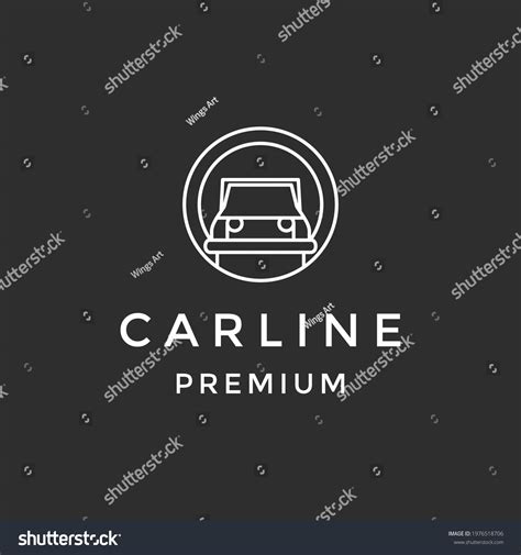 Simple Car Logo Vector Design Template Stock Vector (Royalty Free ...