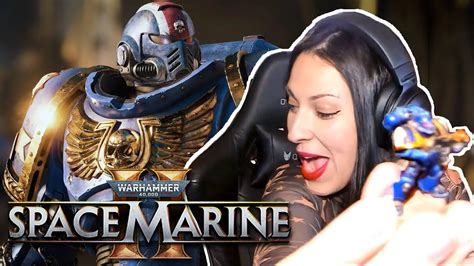 WARHAMMER 40000 SPACE MARINE 2 TRAILER REACTION SUMMER GAME FEST 2023