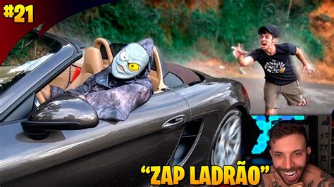 Taspio Reage Ao Zap Pegou Minha Porsche Temporada Parte E Pt