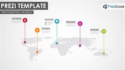 Infographic World Prezi Template Prezibase