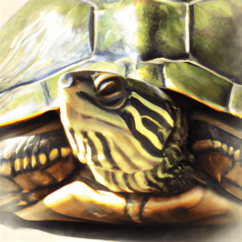 Ultra Detailed Realistic Turtle Graphic · Creative Fabrica