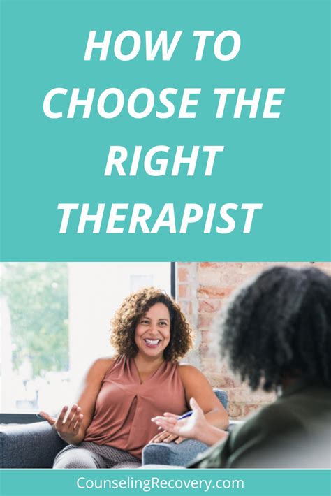 How To Choose The Right Therapist For You Artofit