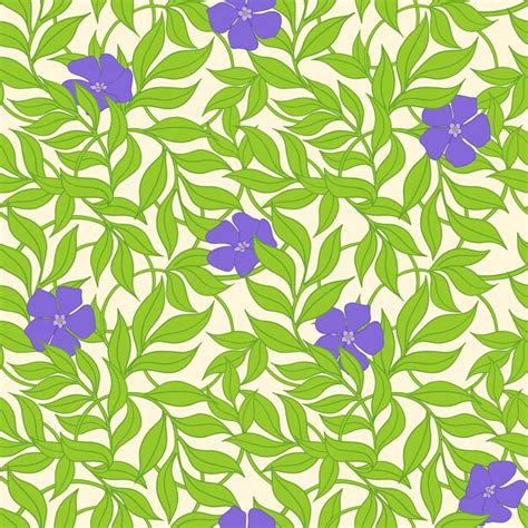 Premium Vector Elegance Floral Summer Or Spring Pattern Template