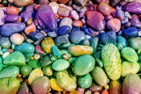 Natural Vintage Colorful Pebbles Background Gradient Color Royalty Free Stock Image Storyblocks