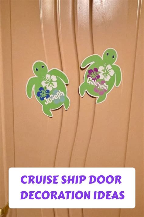 Cruise Ship Door Decoration Ideas In 2024 Door Decorations Cruise