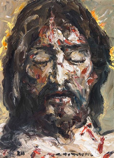 Holy Face Of The Dead Christ Jose Luis Castrillo