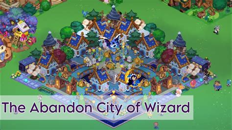 Cookie Run Kingdom Decor Idea The Abandon City Of Wizard YouTube