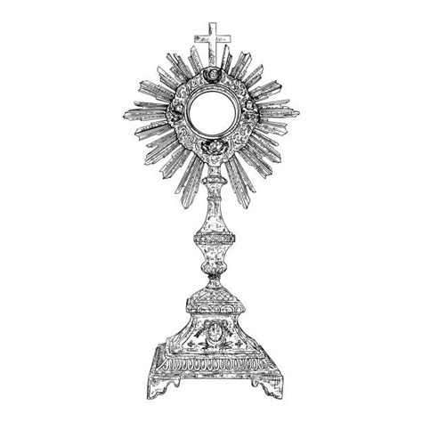 120 Monstrance Stock Illustrations Royalty Free Vector Graphics