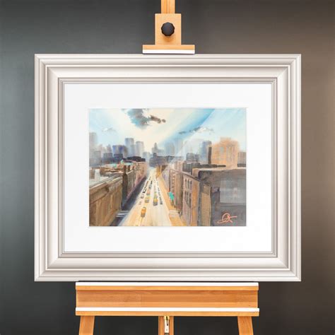 High Line Horizons Original New York Cityscape Painting