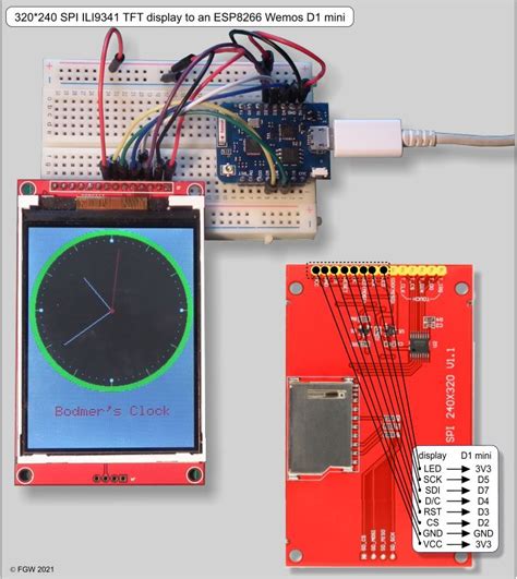 Esp Ili Wiring Wiring An Ili Spi Tft Display Wit