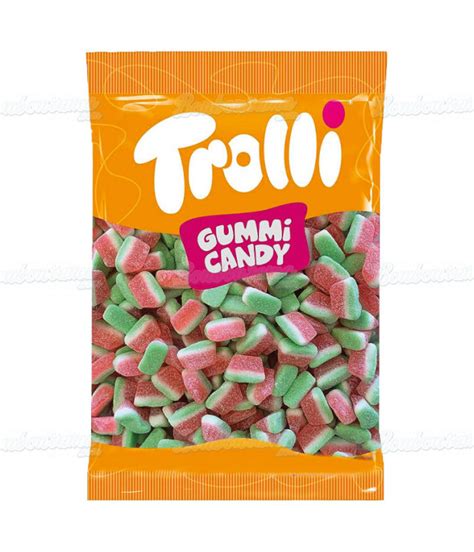 Tranche de Pastèque Trolli en sac de 1 kg en gros sur Bonbonrama