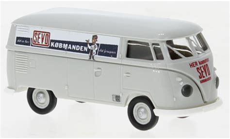 Miniature Volkswagen T Brekina B Fourgon Sevo Voiture