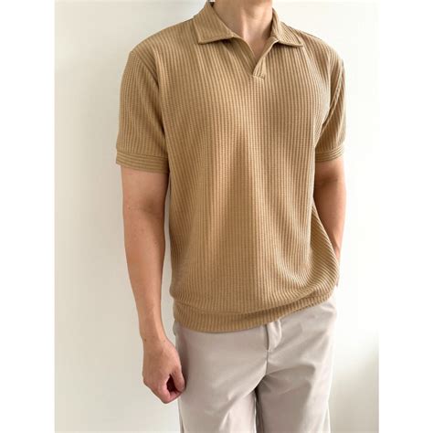 Jual Kadaka MT 0184 Knit Polo Shirt Men Kaos Pria Kerah Shopee