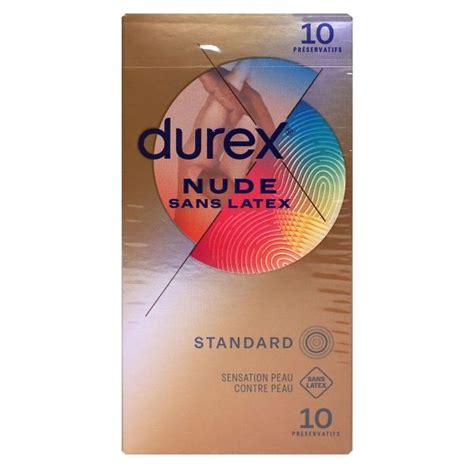 Les préservatifs Durex Nude sans latex ont été conçu pour pallier les