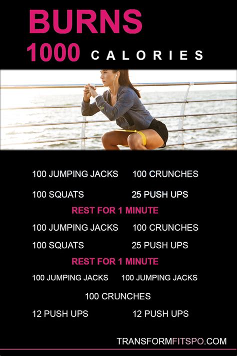 1000 Calorie Workout Results Eoua Blog