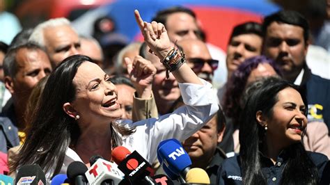 Mar A Corina Machado Descarta Abandonar Candidatura