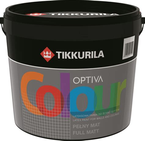 Farba Lateksowa Optiva Colour Baza AP 10 9 L TIKKURILA PPG Bazy