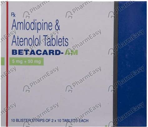 Betacard Am Mg Tablet Uses Side Effects Price Dosage