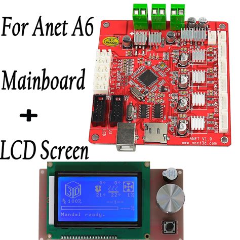 Anet A D Printers Mainboard V With Lcd Smart Controller