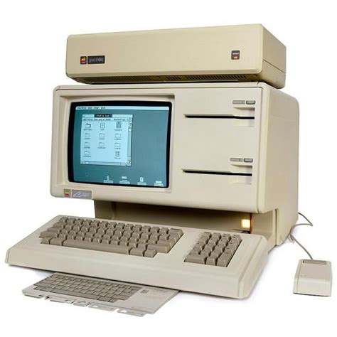 Apple Lisa 1 1983 The Apple Lisa 1 Was The First Commercially Successful Personal Computer With