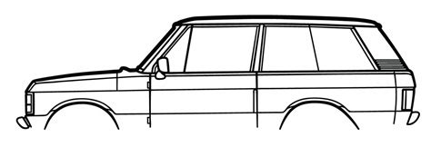 Dekoracja Cienna Obraz Samoch D Land Rover Range Classic Doors X