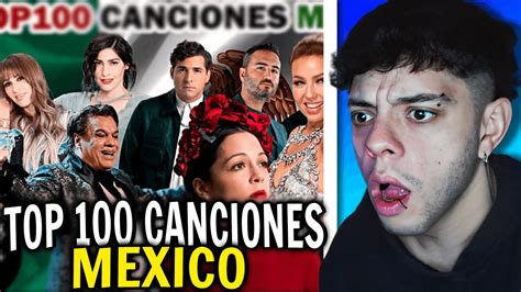 Reacci N Top Canciones Mexicanas M S Vistas En Youtube